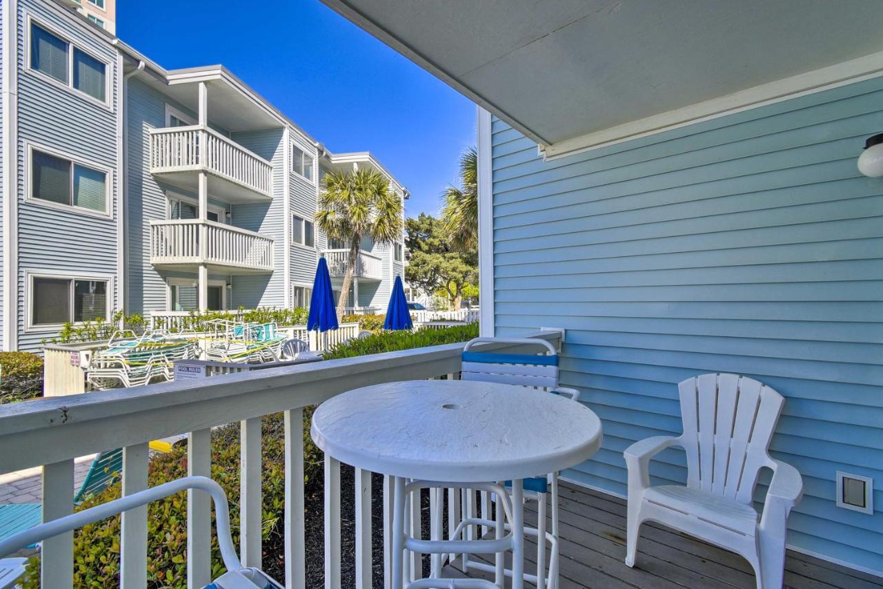 Myrtle Beach Condo With Private Beach Access! 외부 사진