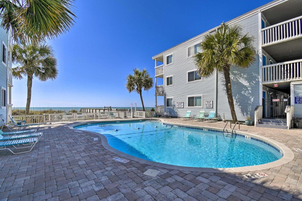 Myrtle Beach Condo With Private Beach Access! 외부 사진