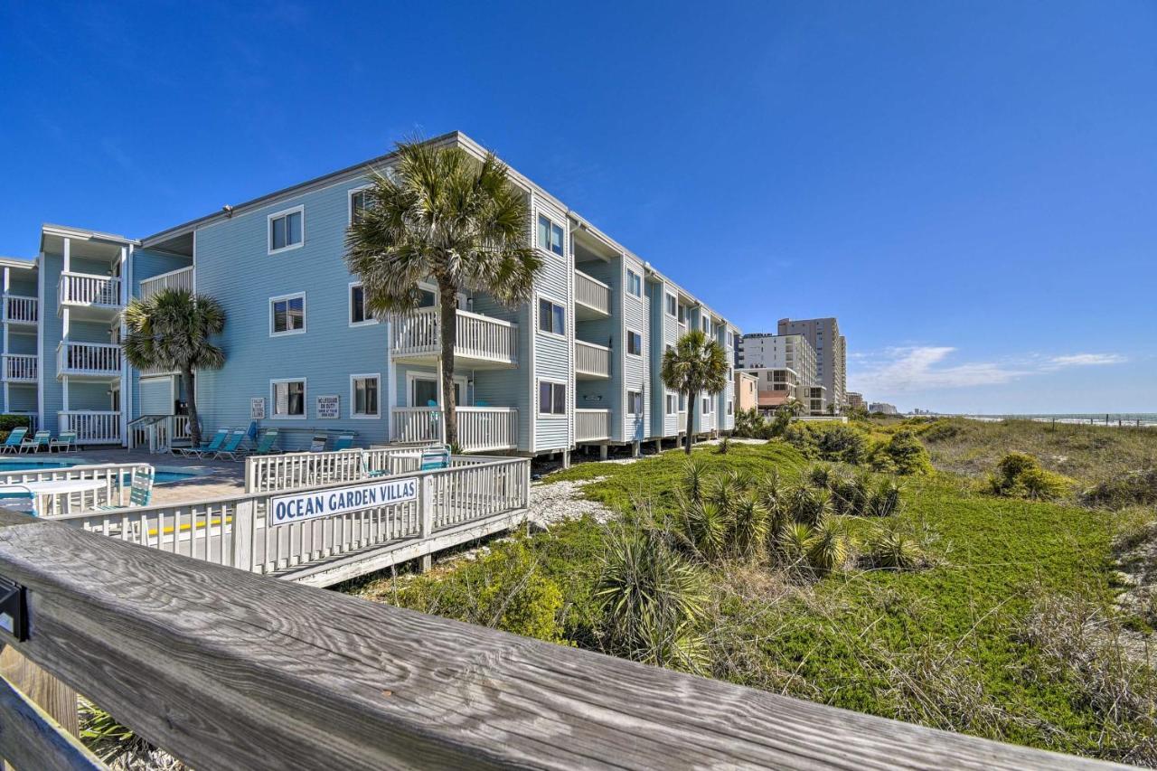 Myrtle Beach Condo With Private Beach Access! 외부 사진